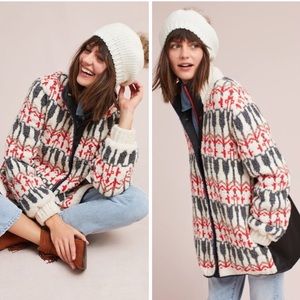 Anthropologie Instarsia Jacket
